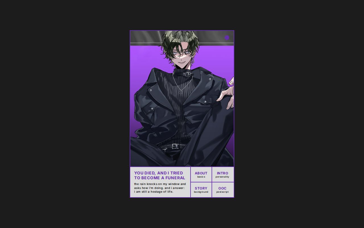 Carrd profile picture for @whole